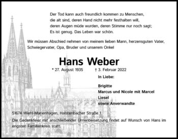 Hans Weber